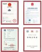 La Cina Hontai Machinery and equipment (HK) Co. ltd Certificazioni